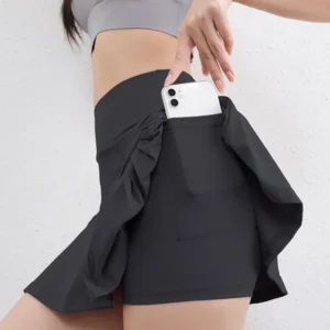 2024 Women Sport Skirt for Tennis Yoga Fitness Running High Waist Pleated Miniskirts