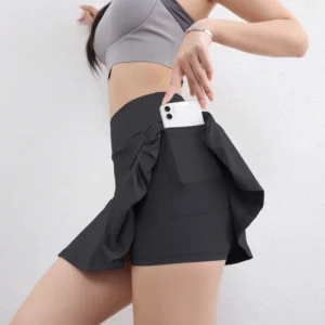 2024 Women Sport Skirt for Tennis Yoga Fitness Running High Waist Pleated Miniskirts