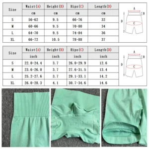 Seamless High Waist Dot Yoga Shorts Women Elastic Plus Size Gym Sport Exercise Fitness Workout Short Mujer